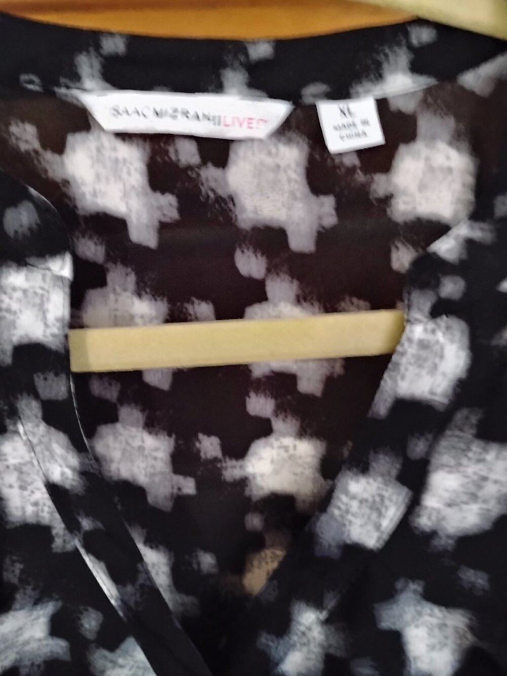 Issac Mizrahi Blouse Xl Button Front - Picture 3 of 7